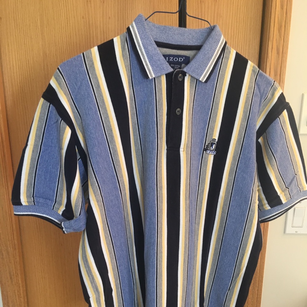 IZOD Short Sleeve Summer Shirt - NEW, Medium
